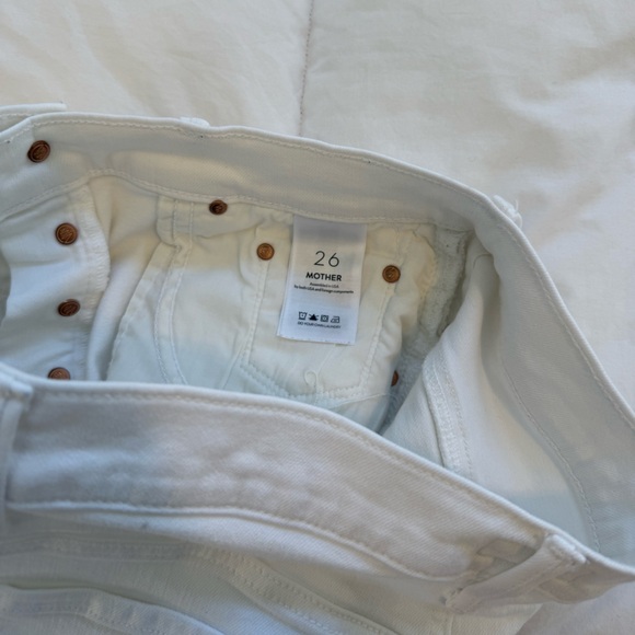 Mother Denim Mini Skirt White size 26 - Picture 8 of 8